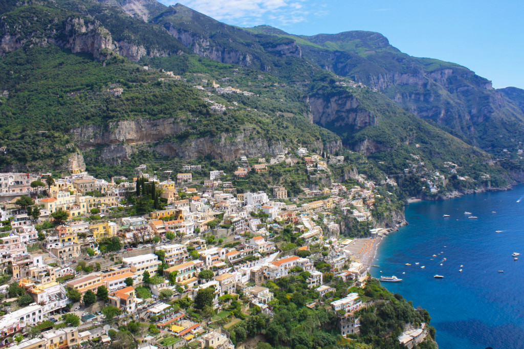 The Amalfi Coast is even prettier in real life. 