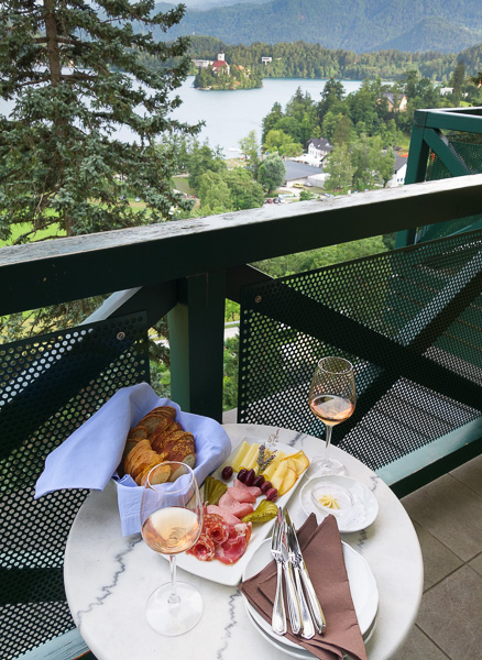 Balcony Snack with a View