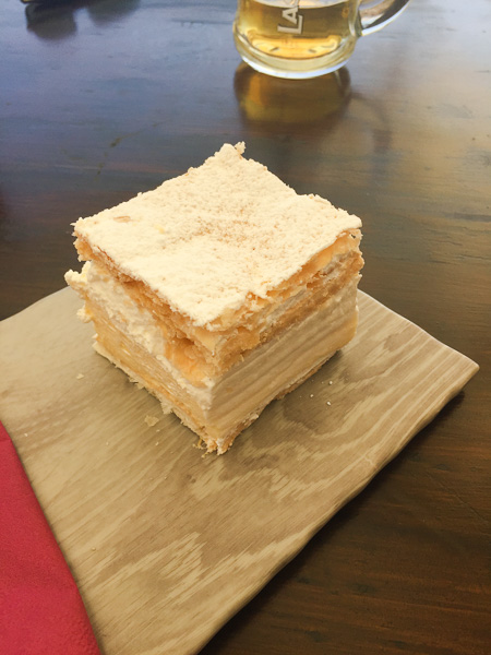 Lake Bled Cream Cake