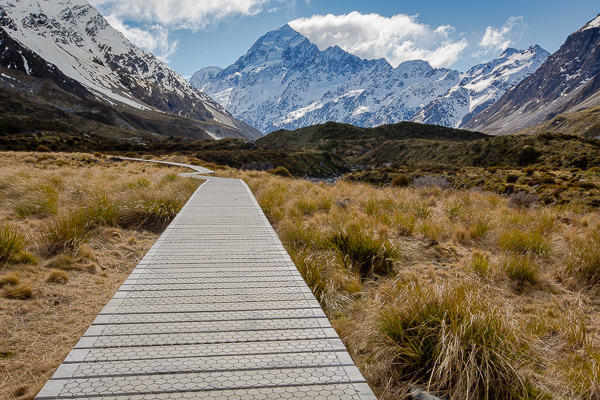 The boardwalk to 