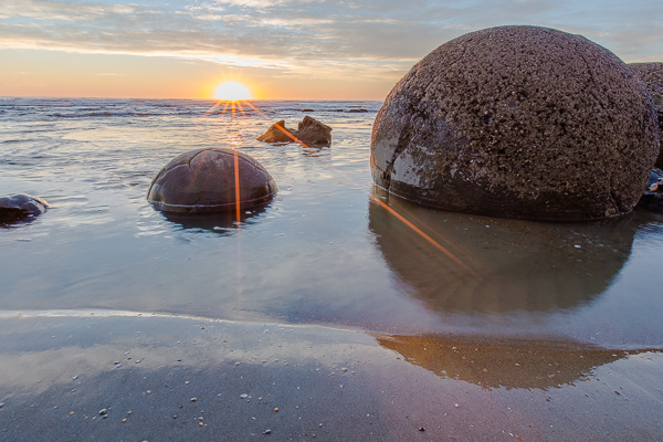 Boulders or dinosaur eggs? It's up for debate. 