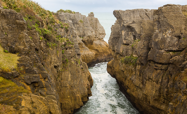 One of the many beautiful views in Punakaiki. 