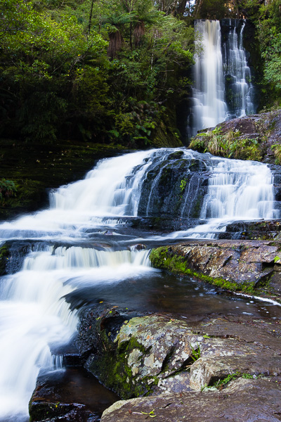 One of the waterfalls we found in The Caitlins. 