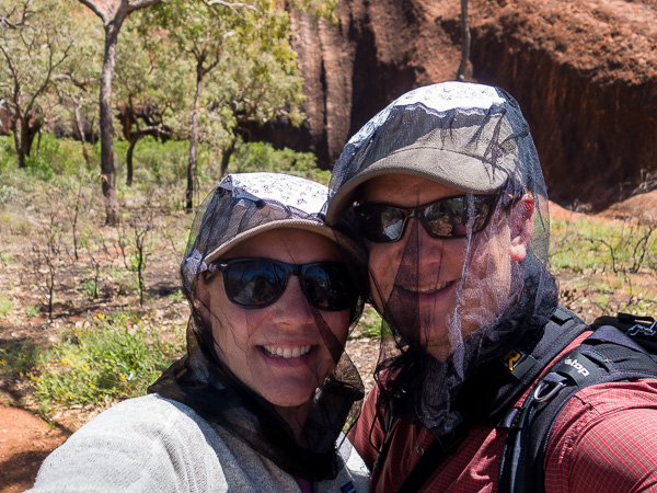 We have never ever experienced flies like we did in the Northern Territory. There would be dozens of flies on us at once and if we didn't have nets on they would be in our eyes, ears, mouths, and noses. So gross!