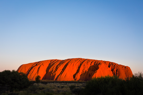 Uluṟu Sunset