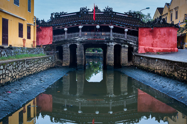 The Japanese Bridge in Ancient Town. 