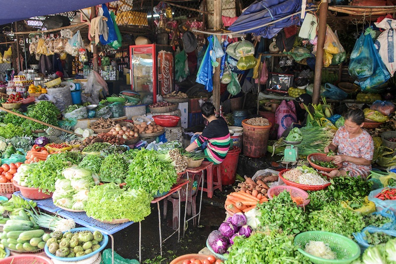 A photo of Dong Ba Market. Photo from Hue City Tours. 