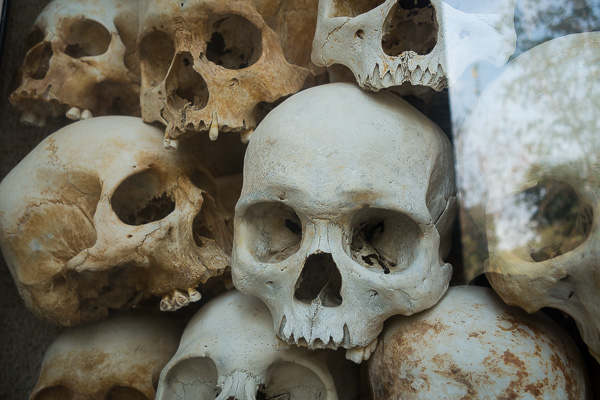 Just a few of the millions of people that Pol Pot and his Khmer Rouge killed during their rule in the 1970s.